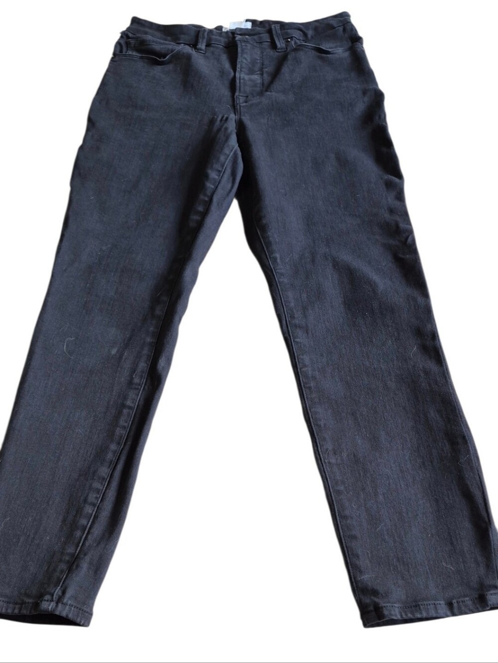 Good American Good Legs High Rise Skinny Jeans Size 10 30 Black